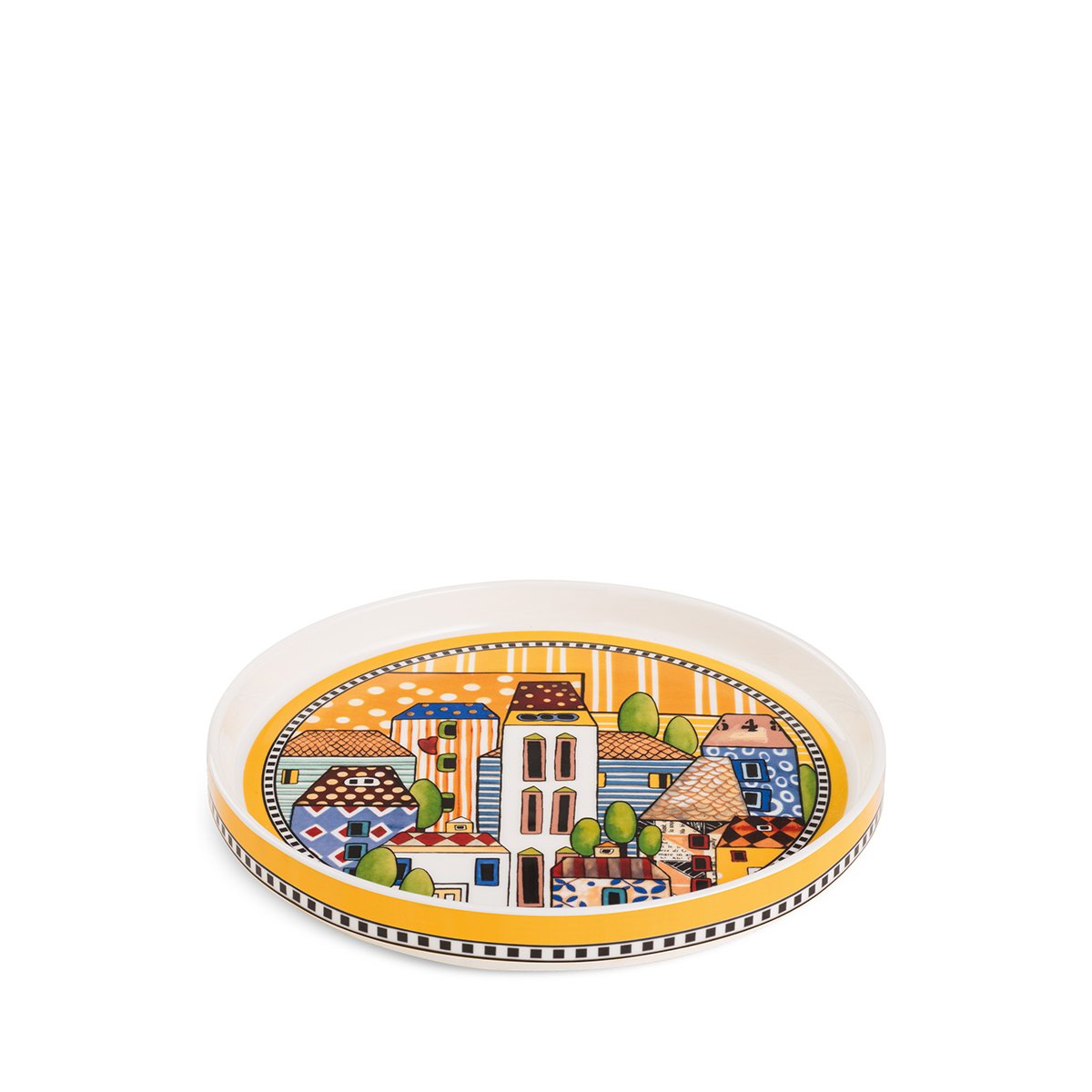 Vassoio “Paese Mio” Giallo d.20