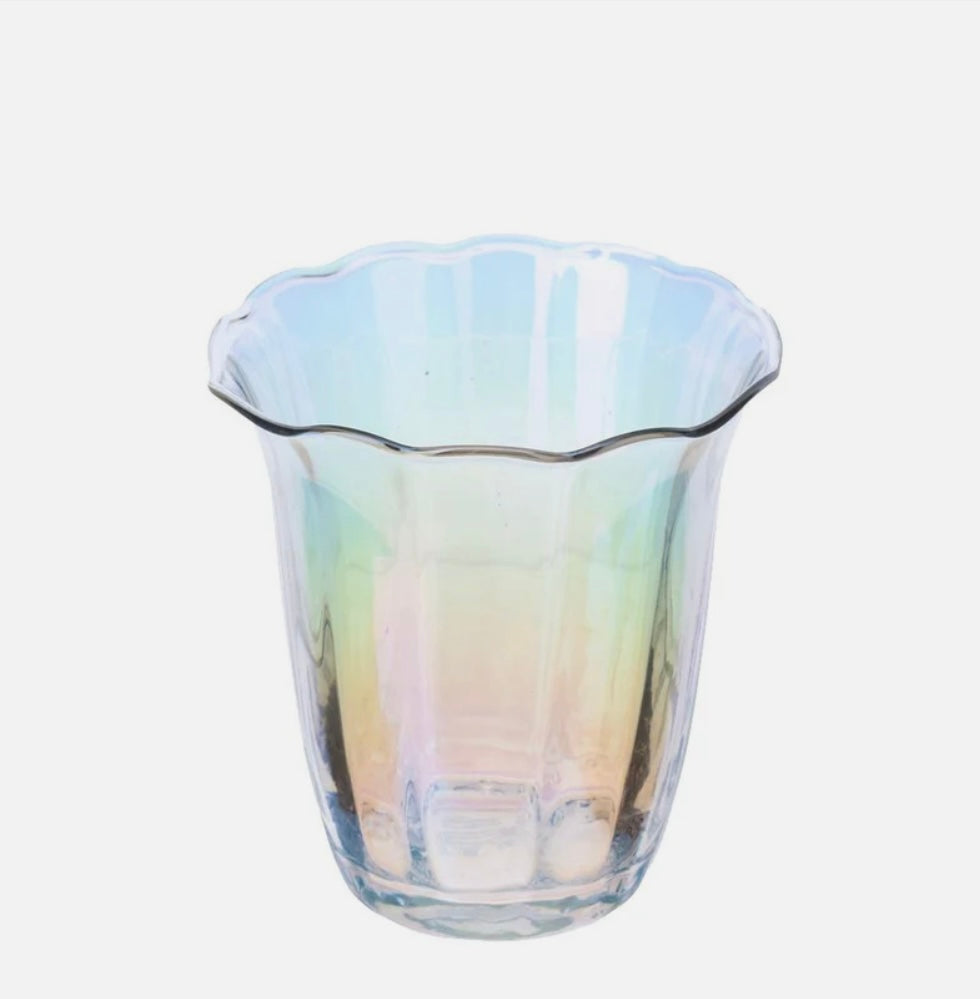 HERVIT - Box 2 Bicchieri Vetro Acqua 10X10Cm