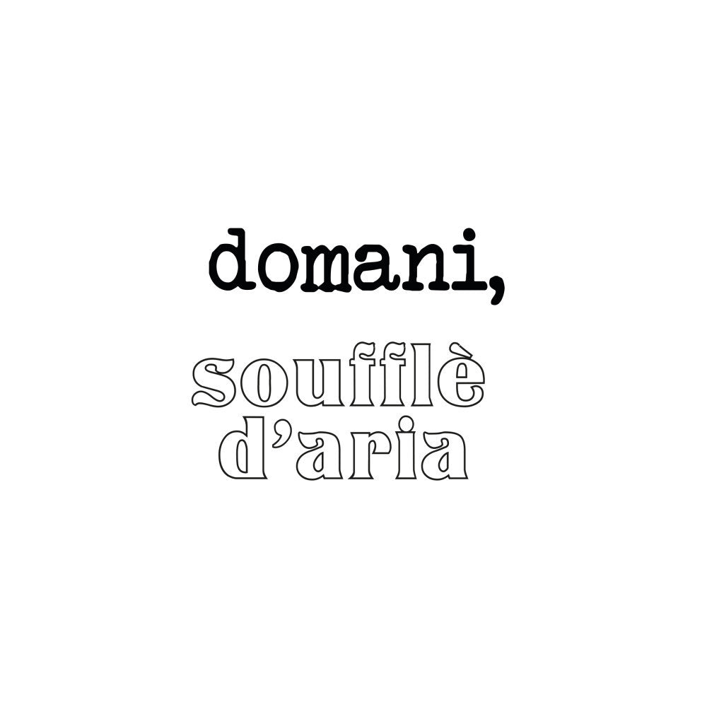 Piatto “domani soufflè d’aria”