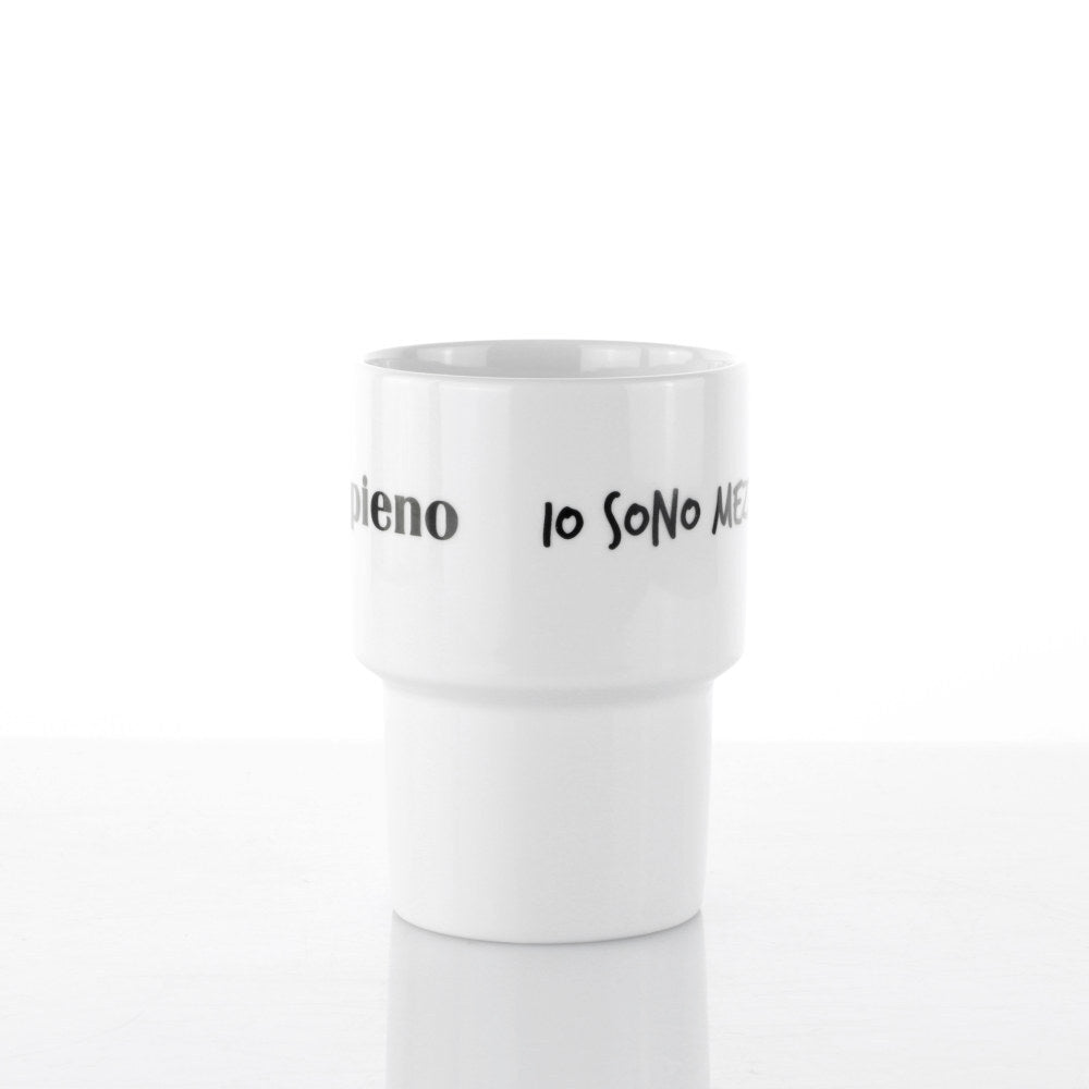 Mug 500ml “io sono mezzo pieno, io sono mezzo vuoto”