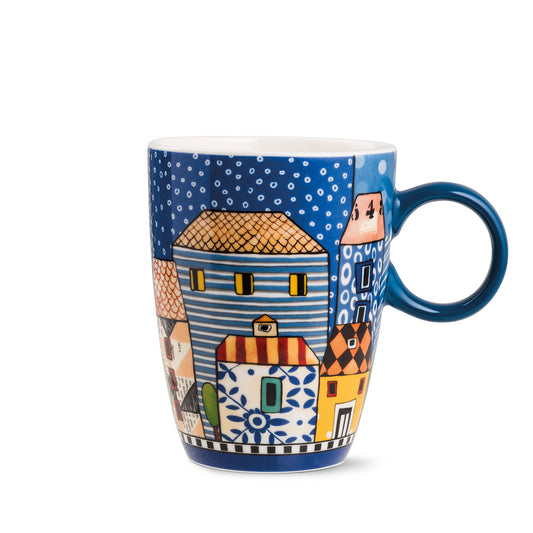 Tazza “Paese Mio” Blu 430 ml