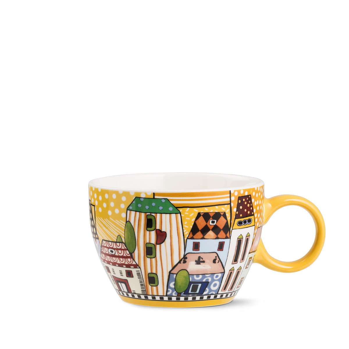Tazza Colazione “Paese Mio” Gialla 460 ml