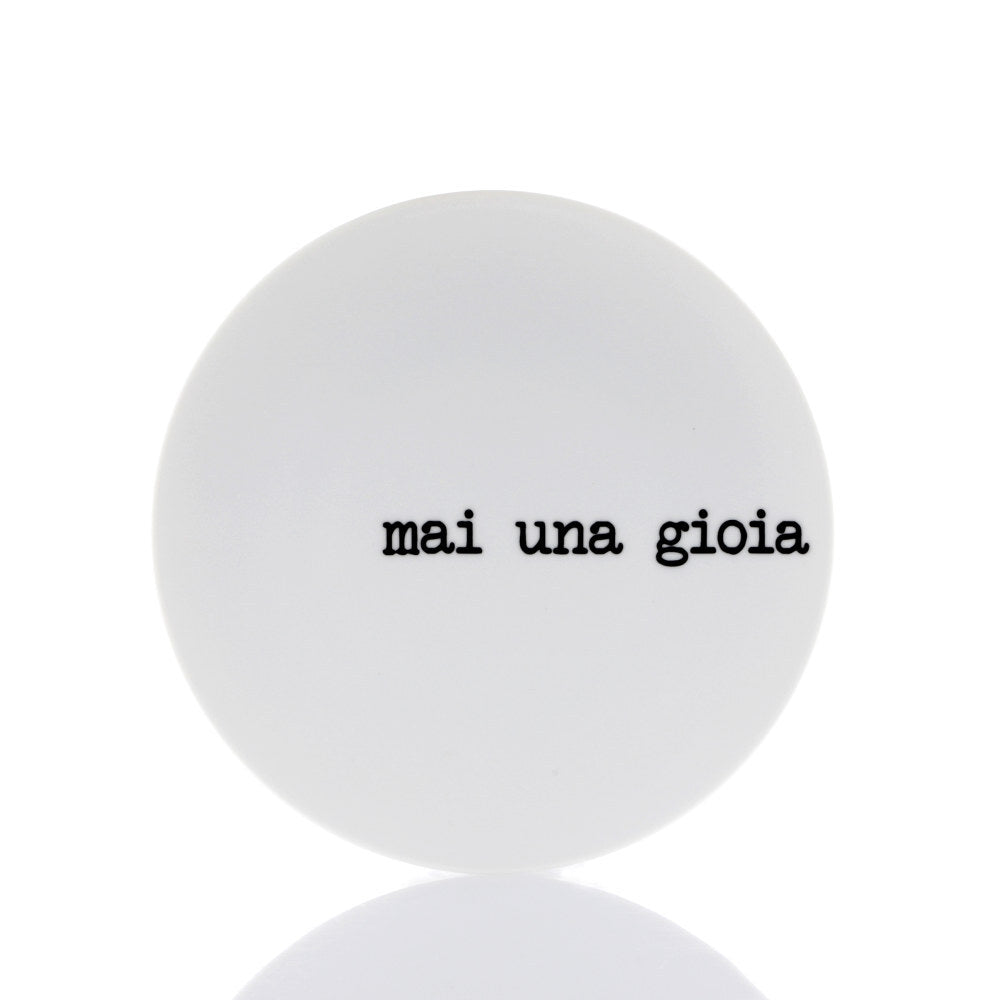 Set 2 piatti “mai una gioia”
