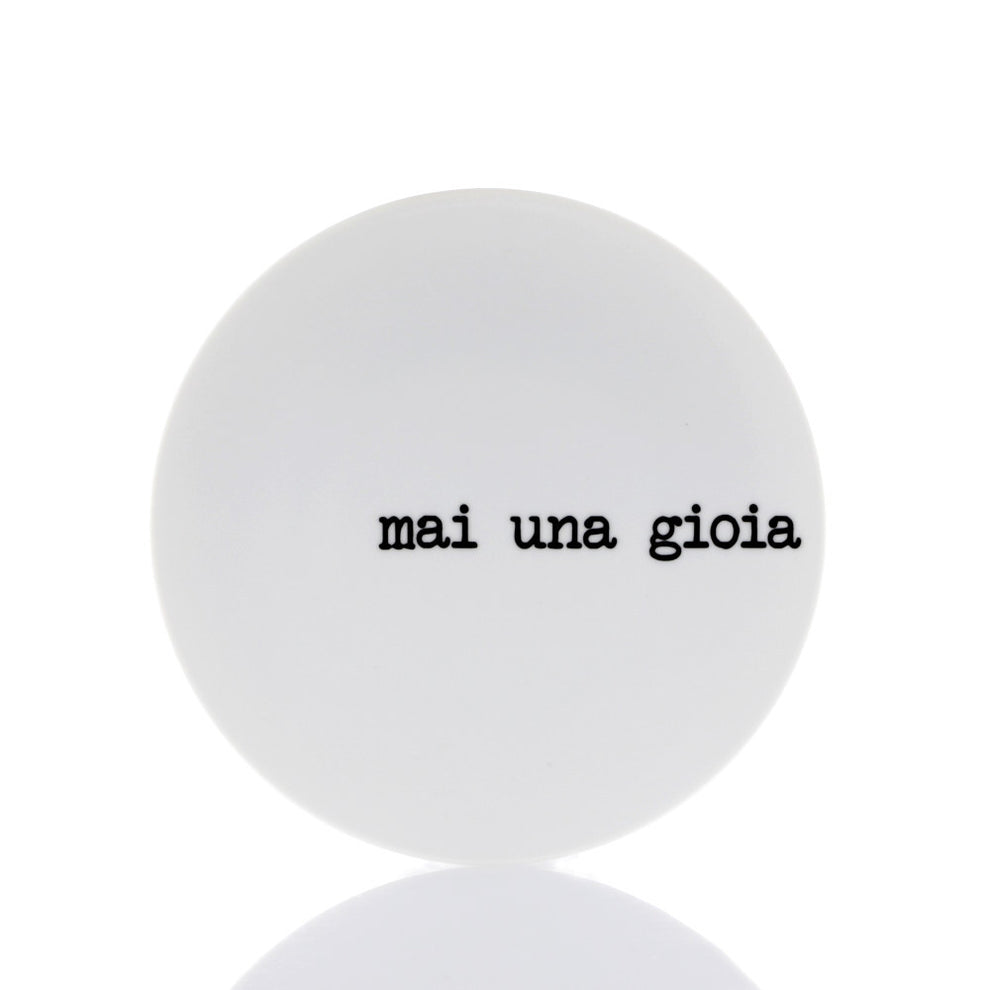 Set 2 piatti “mai una gioia” 