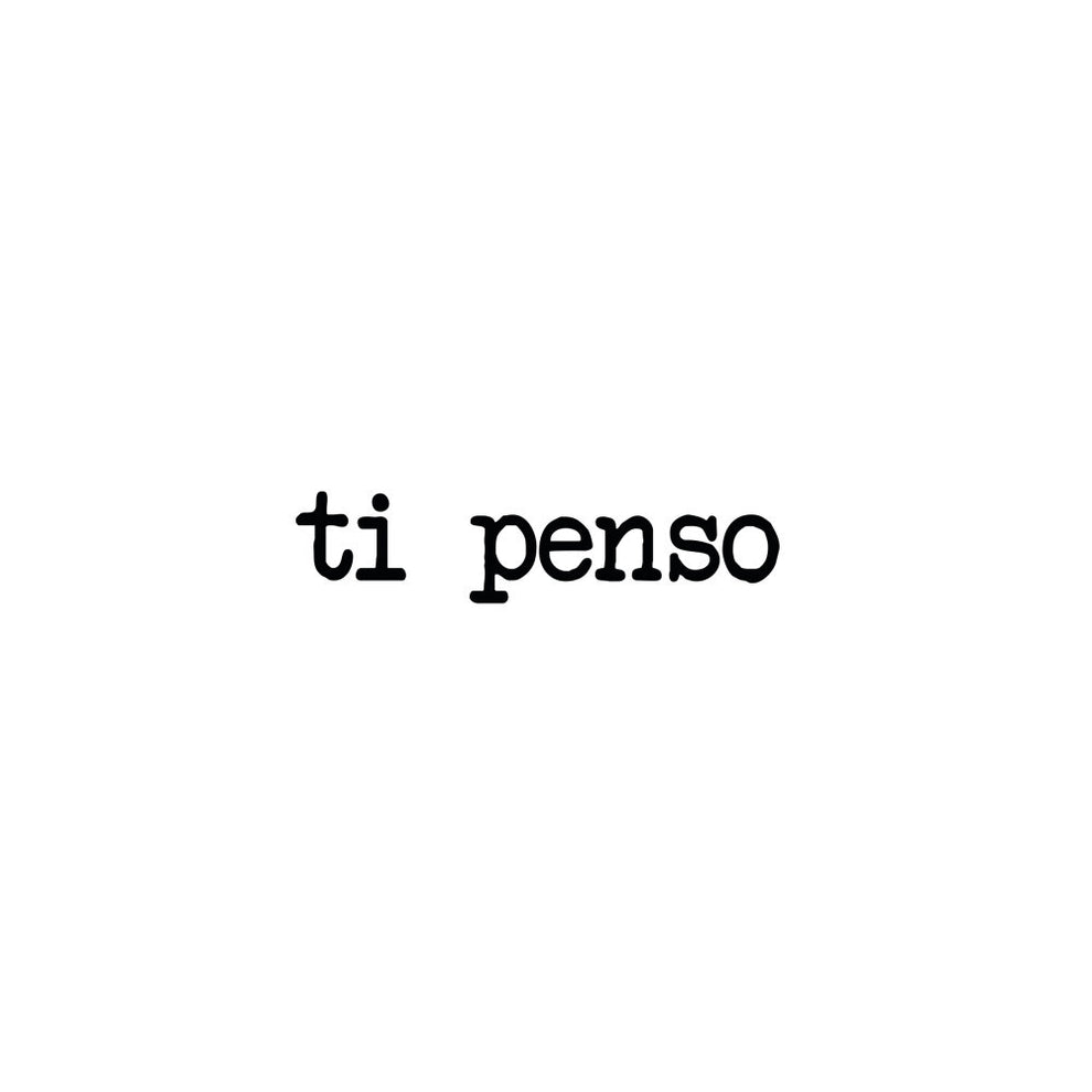 Piattino cuore “ti penso” 