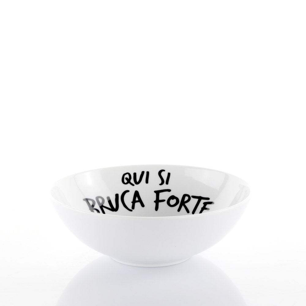 Coppa “qui si bruca forte” 21cm