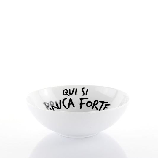 Coppa “qui si bruca forte” 21cm