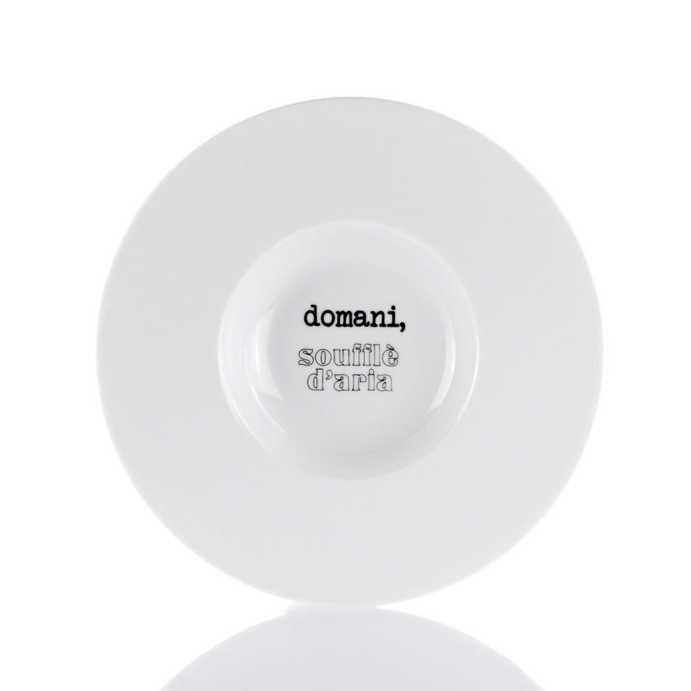 Piatto “domani soufflè d’aria” 