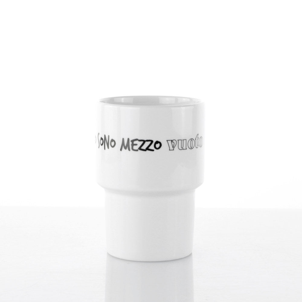 Mug 500ml “io sono mezzo pieno, io sono mezzo vuoto”