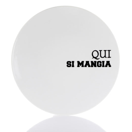 Piatto portata “QUI SI MANGIA”