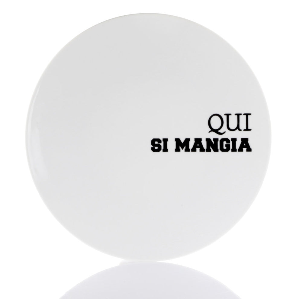 Piatto portata “QUI SI MANGIA” 