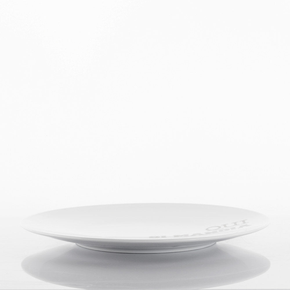 Piatto portata “QUI SI MANGIA”