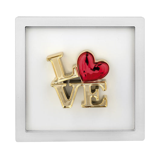 Quadro “love” 16x16