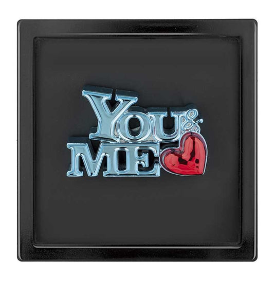 Quadro “you e me” 16x16