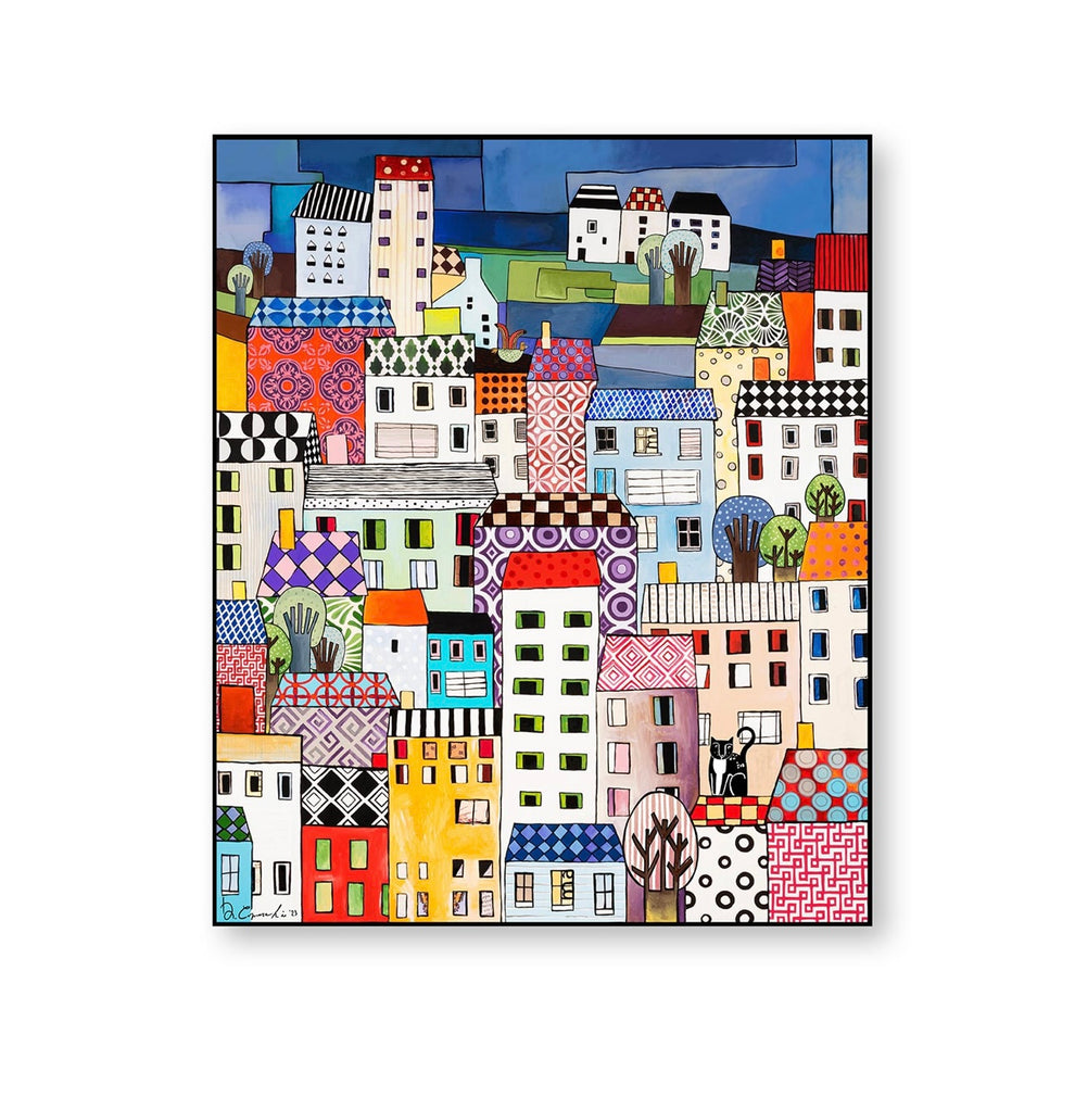 Quadro “Paese mio” 100X120 