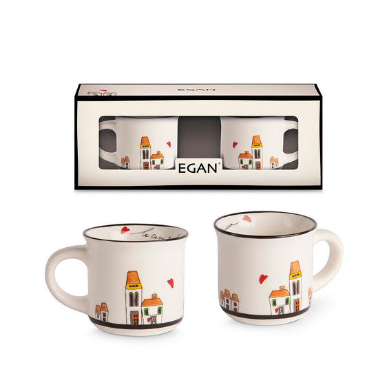 Set 2 mug Le Casette